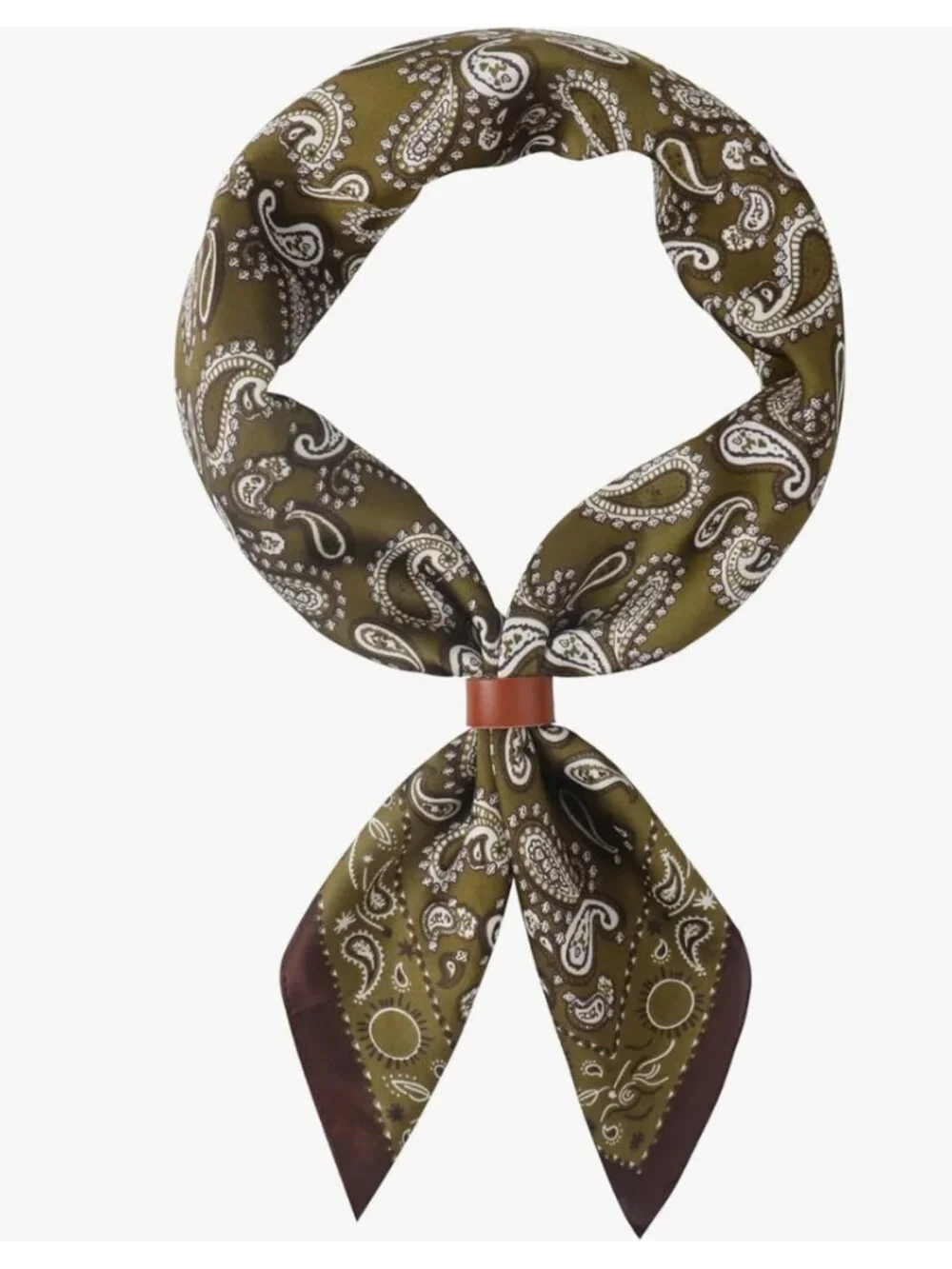 Square Silk Neck Scarf 27.5in